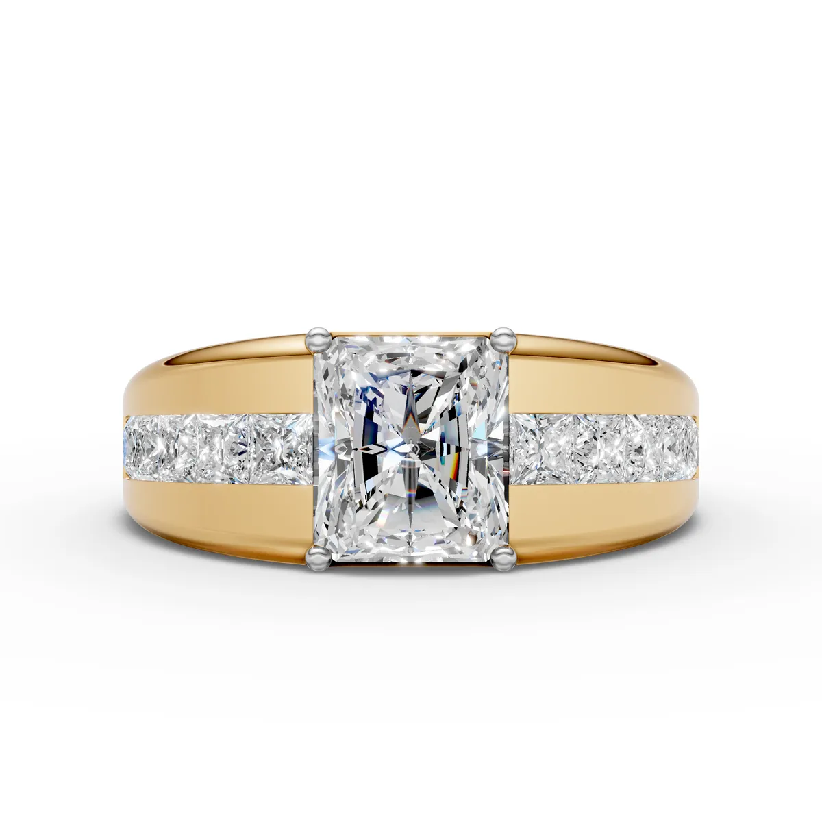 Radiant Cut Diamond Ring